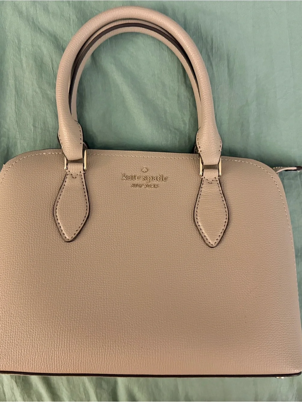 kate spade Blush Pink Pebbled Leather Satchel